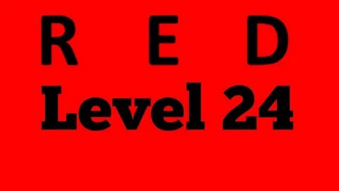 There is red