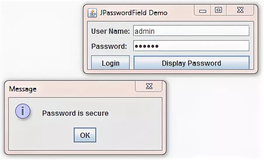 Password field java. Стандартный пароль джава. Passcode field Art. Password field