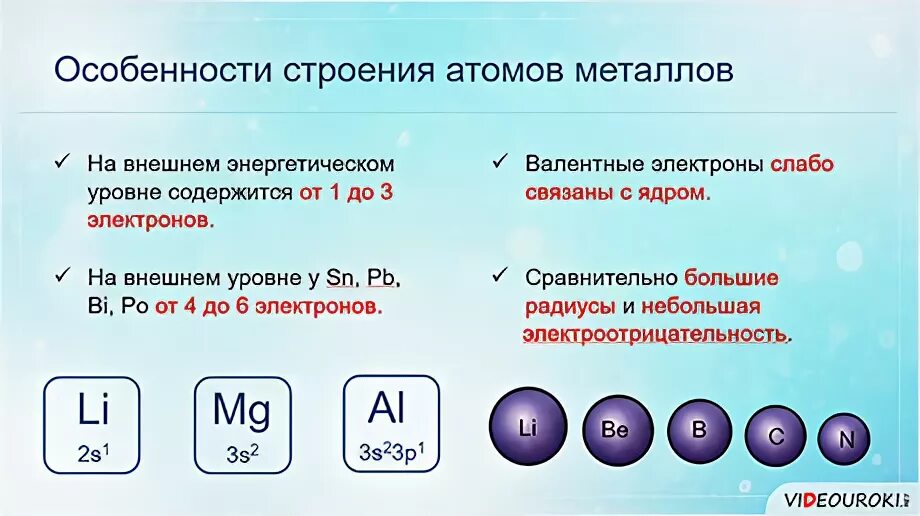 Свойства атома химия. Особенности строения атомов металлов. Строение атомов металлов 9 класс. Особенности строения атомов элементов металлов. Химия металлы особенность строения.