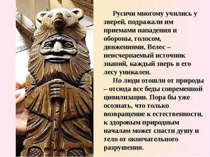Животные велеса