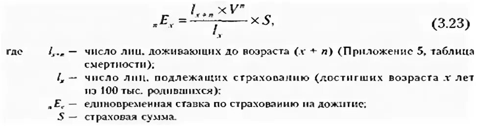Рассчитать нетто ставку. Формула страхования. страхование жизни формулы. единовременная ставка по страхованию на дожитие. формула нетто ставки на дожитие.