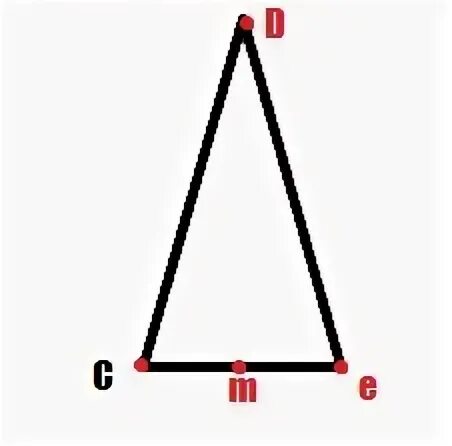 На рисунке аве 104 dcf. В треугольнике сде точка м лежит на стороне. В треугольнике CDE точка м лежит. В треугольнике CDE точка m лежит на стороне ce. В треугольнике CDE точка m лежит на стороне се причем угол cmd острый.