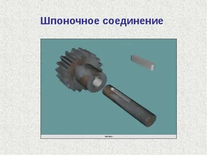 2 шпоночные соединения