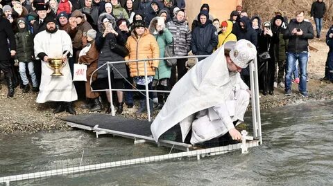 Как прошли крещенские купания в Краснодаре.