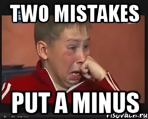 She 2 mistakes