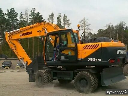 Аренда колесного экскаватора hyundai