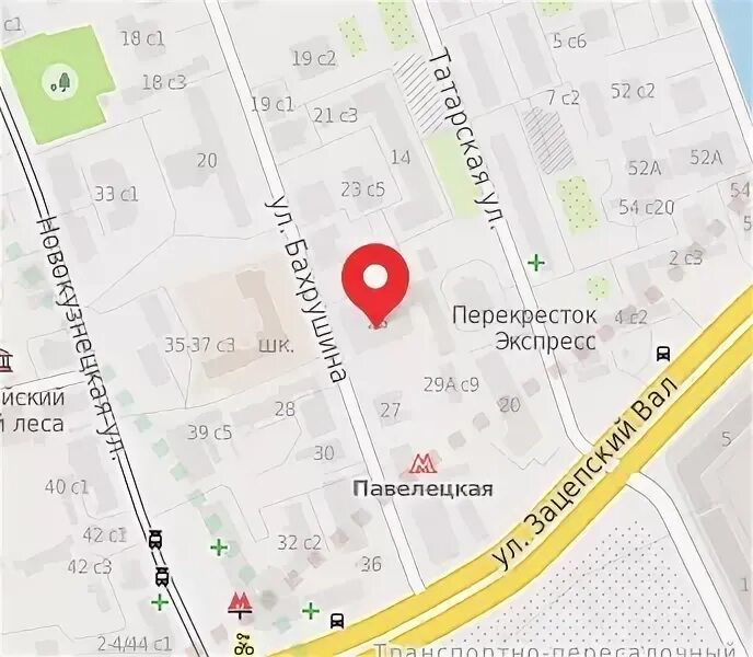 Ооо 5 мм. Перекресток на Павелецкой адрес.