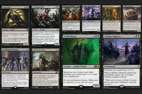 Geth, Lord of the Vault Tribal ZOMBIES командир колода Magic Magic the Gath...
