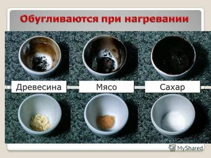 Нагрев сахара