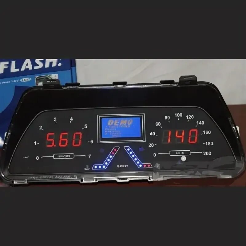 электронная комбинация приборов flash