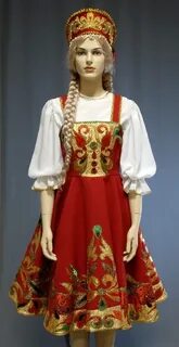 Костюм народный сценический женский