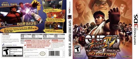 Super Street Fighter IV 3D Edition 3DS Covers Cover Century 