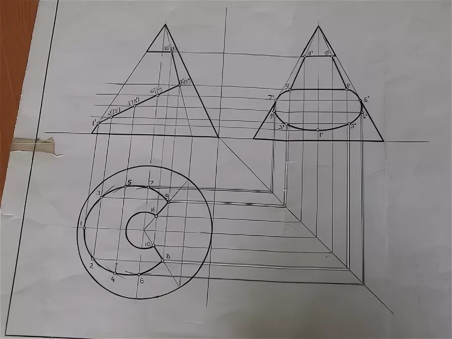 Фигуры с вырезами. Начертательная геометрия три проекции. Начертательная геометрия 22 вариант конус. Начертательная геометрия проекция конуса. Начертательная геометрия проекция пирамиды.