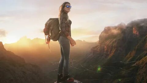 Adventurous person