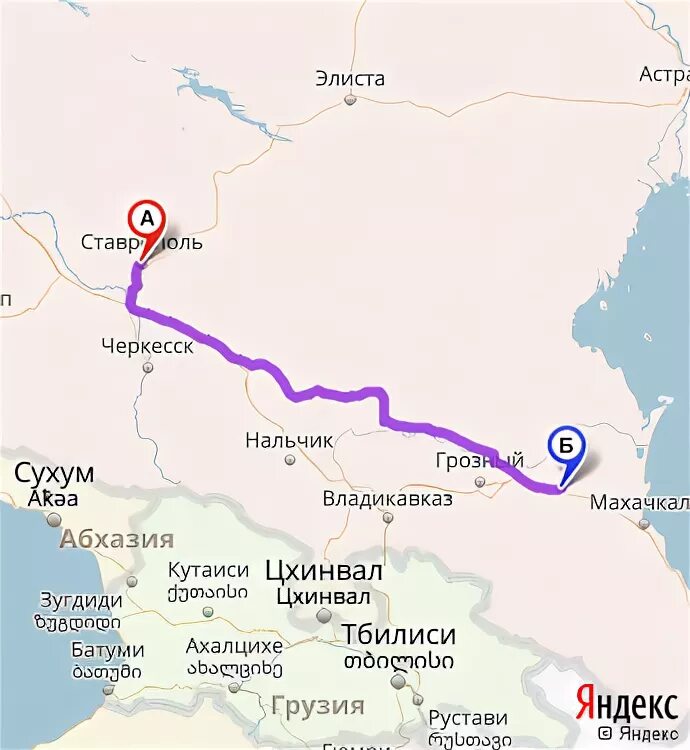 Сколько километров до хасавюрта