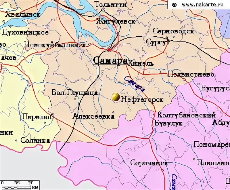 Где находится нефтегорск. Где находится нефтегорск