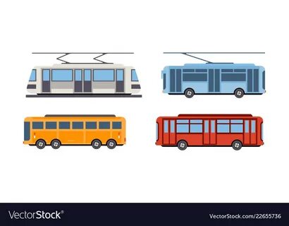 Автобус троллейбус картинки