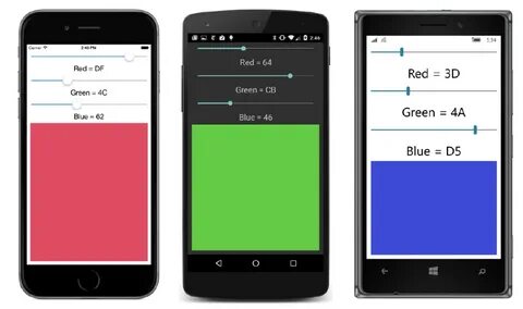 Xamarin c