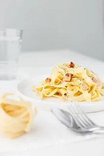 Вкусная карбонара сливки