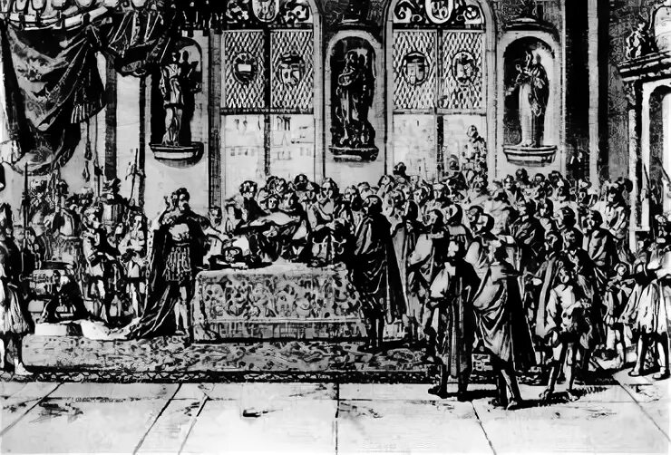 В каком году был подписан нантский эдикт. Реституционный эдикт 1629. эдикт 1527 франциска. подписание нантского эдикта. подписание нантского эдикта фото.