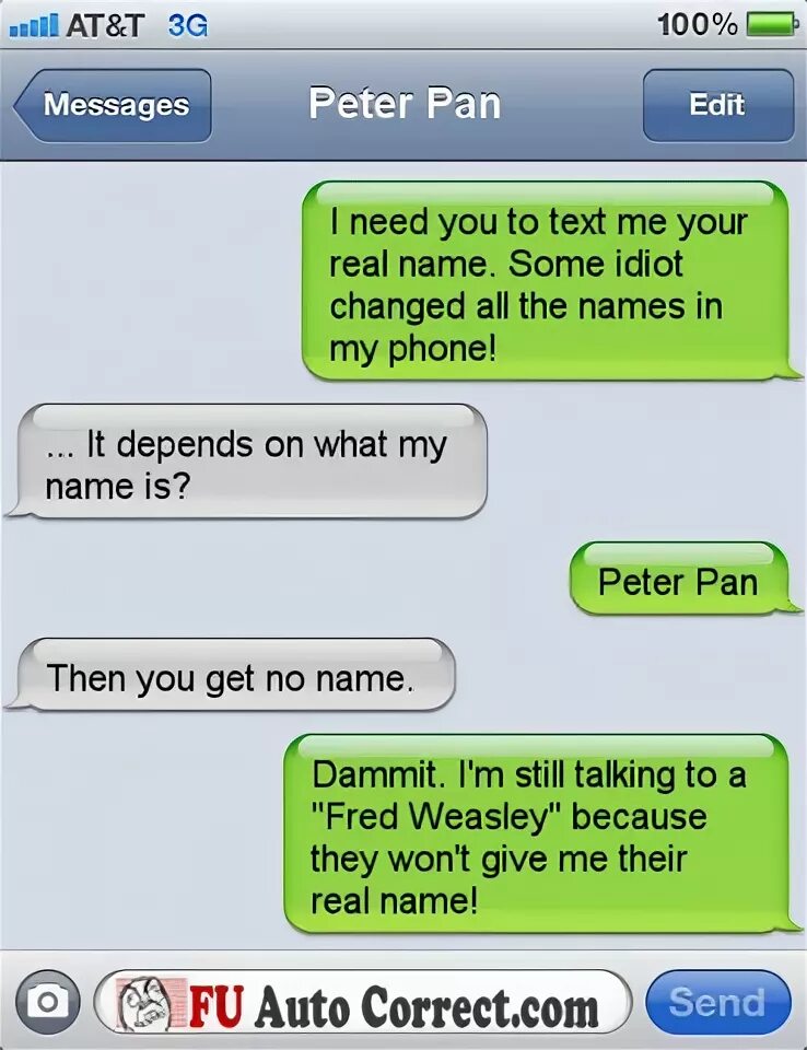 Message peter. Message peter