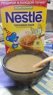 Как разводить кашу нестле