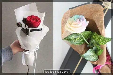 Как оформить розу