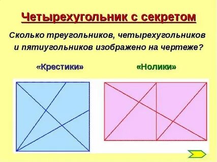 Сосчитайте сколько четырехугольников в этой фигуре