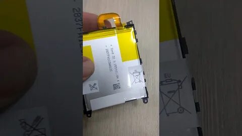 Замена аккумулятор sony
