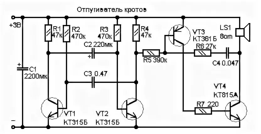 Отпугиватель грызунов своими руками