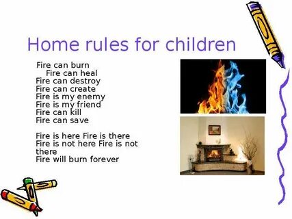 There is fire