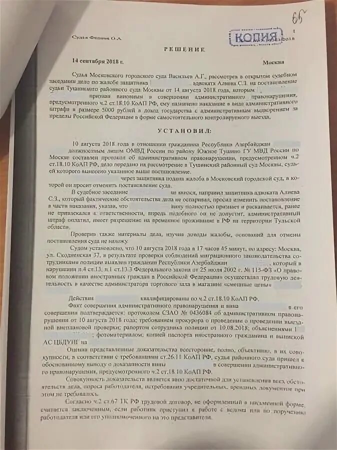 18.10 КОАП РФ протокол. Ст.18.10 КОАП РФ. Ст 18 10 ч 2 КОАП РФ. Ст 18.10 Фабула. Выдворения 18.8 коап