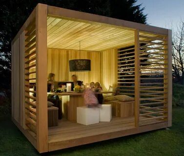 ...Moderne Gartenentwürfe, Holz Pavillon, Raum Im Freien, Winzige Häuser, S...