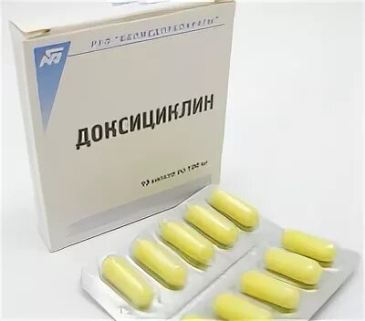 Доксициклин капсулы обзоры