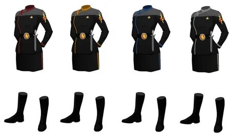 ISS Vanguard Female Officers Uniform variant 2 by docwinter 