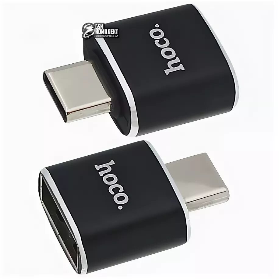 Type c 5 a. Hoco ua5 Type-c to USB. Hoco ua18. Переходник USB - Type-c(f) Hoco ua5, плоский, алюминий, цвет: чёрный (1/36/360). Переходник с USB на Type s Hoco.