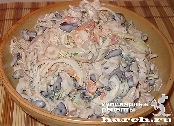 Курица с грибами и фасолью консервированной. Курица с грибами и фасолью консервированной