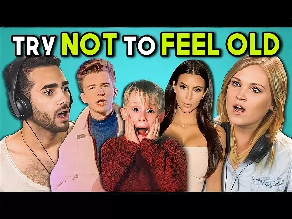 Try not to be. Try not to be