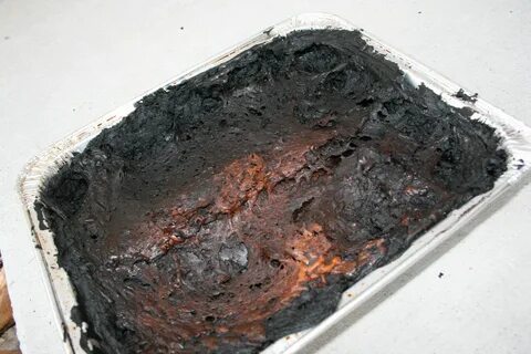 Was burnt but