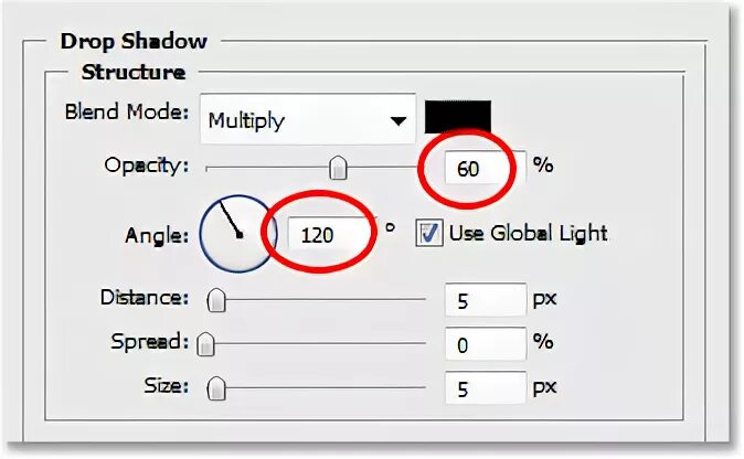 Drop Shadow for inwards elements.