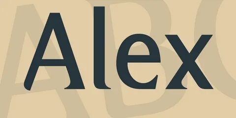 Alex слово