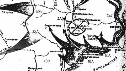 Воронежской наступательная операция