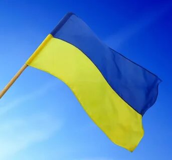 Живой флаг украины