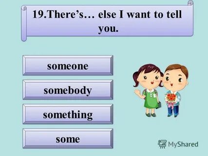 Is there someone else there