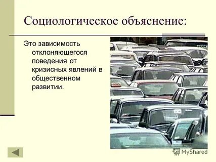 Социологическое объяснение