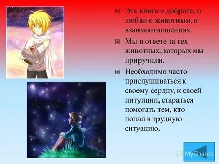 Маленький принц аргументы