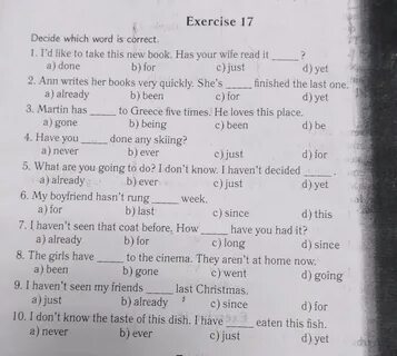 Exercise 17