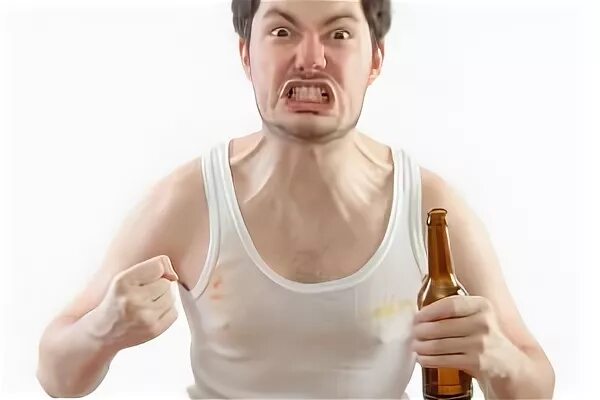 Когда выпьет становится агрессивным