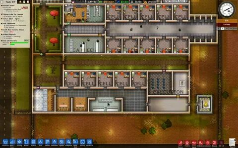 My SuperMax and DeathRow : prisonarchitect.