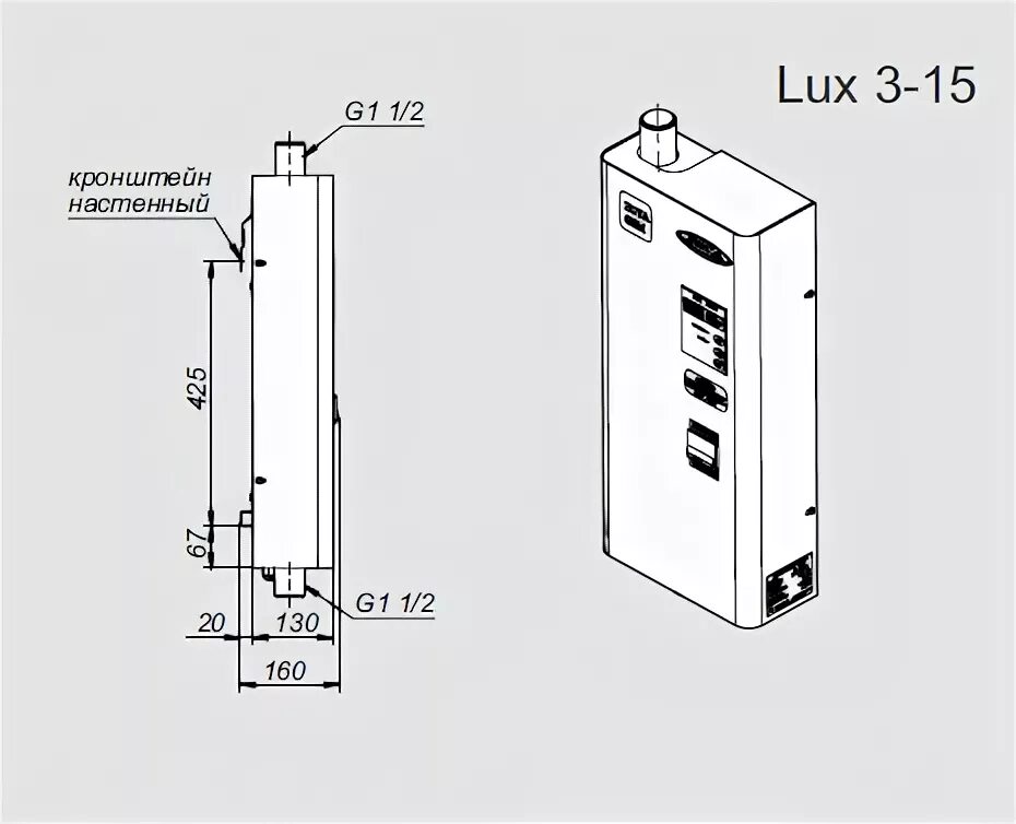 Электрокотел Zota Lux 3 кВт - купить по низкой цене в СПБ с доставкой Интернет-м